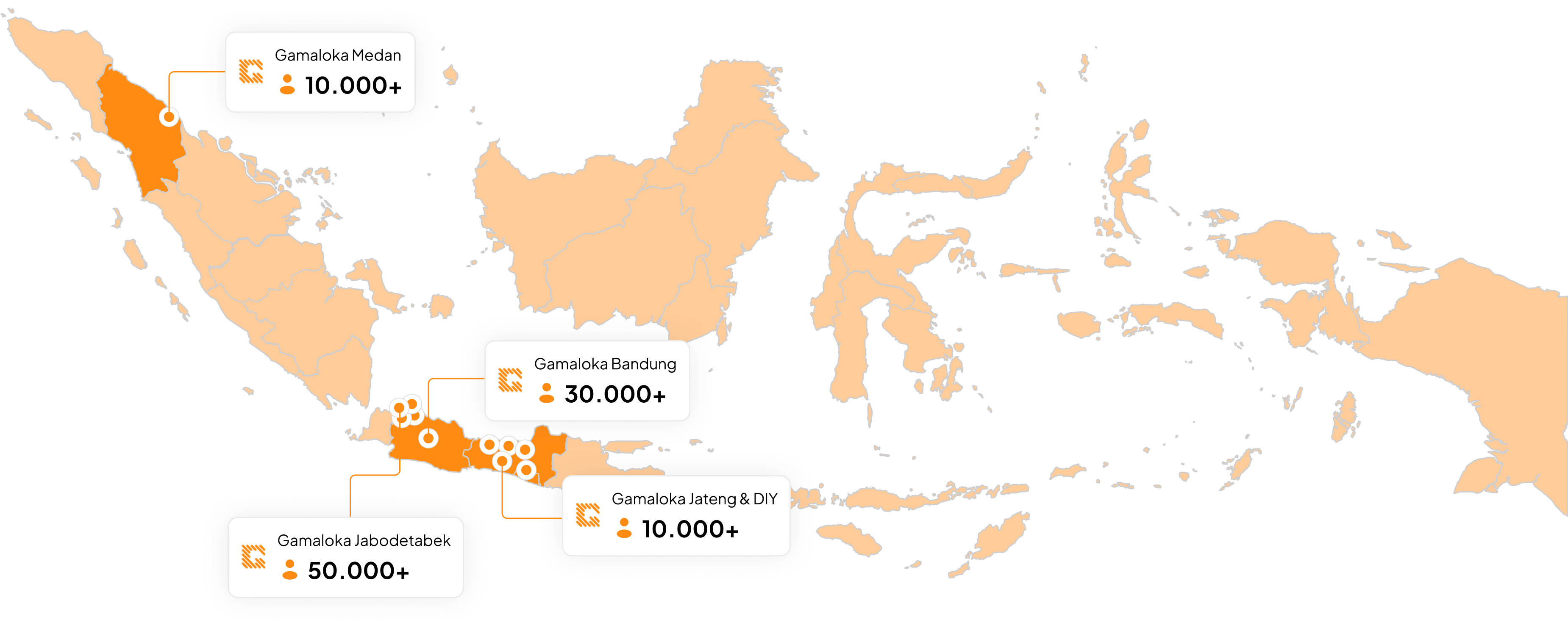 Peta Lokasi Gamaloka